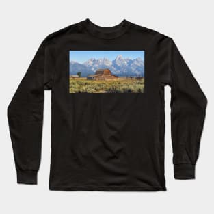 Famous Barn at Grand Teton Long Sleeve T-Shirt